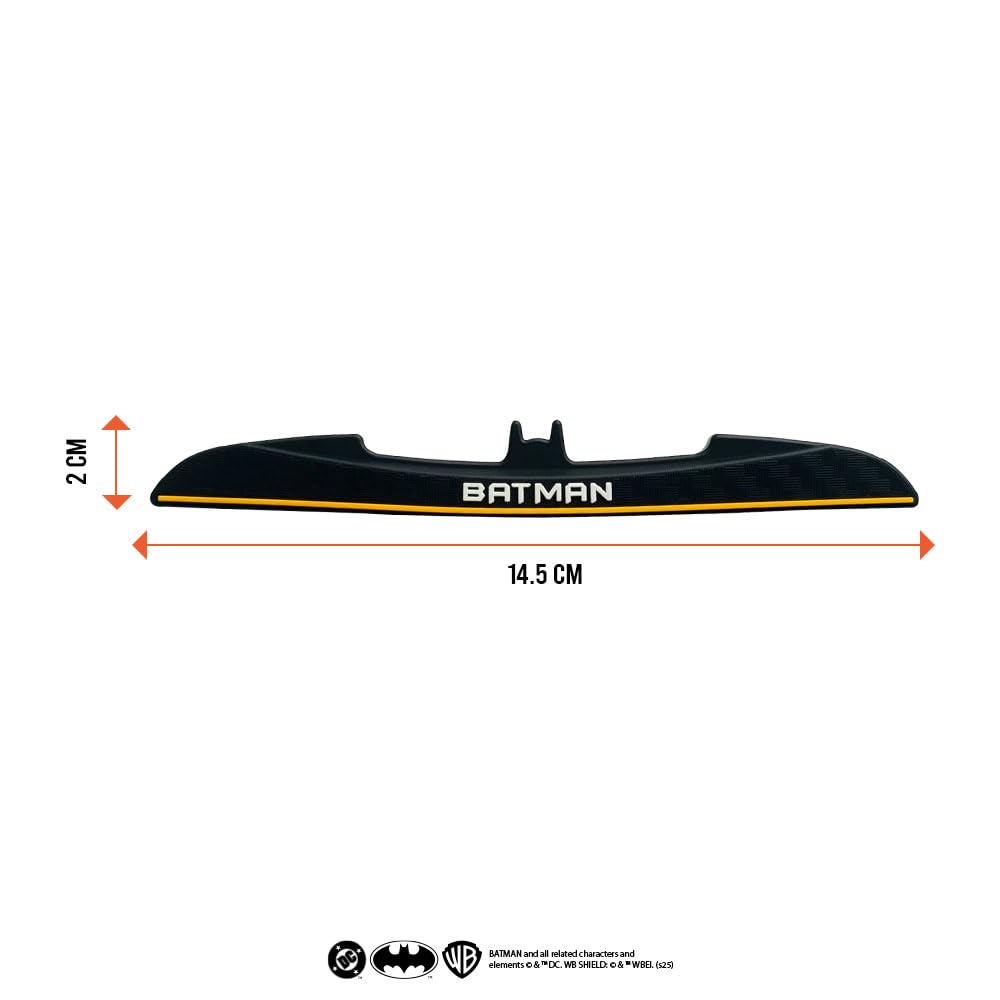 DC Batman Car Door Guards (Set of 4), Officially Licensed Anti-Scratch Protectors. [97 characters]